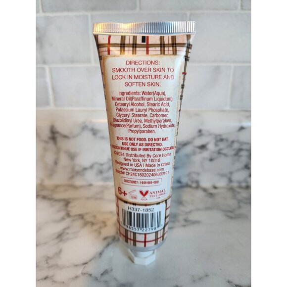 Maison De Base Candy Cane Hand Cream 3.04 Fl Oz / 90 Ml Moisturizing Lotion - Picture 3 of 5